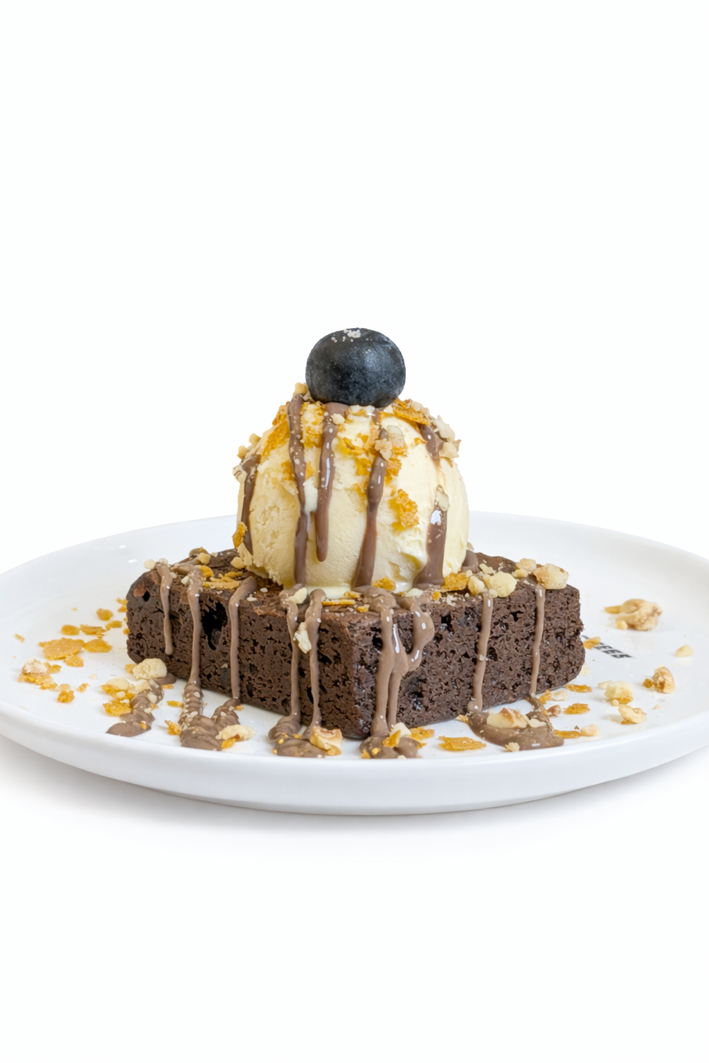 Brownies with Ice cream