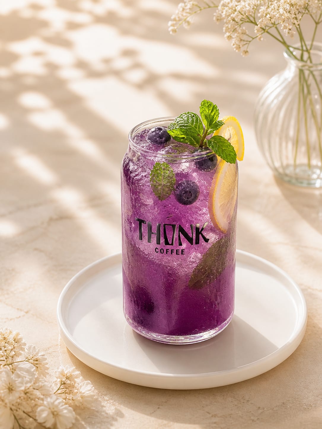 Blueberries Mojito